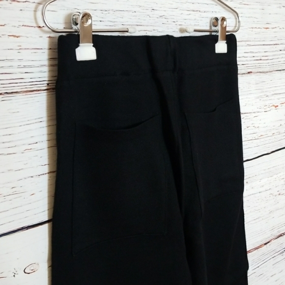 ZARA // knit joggers ribbon sides stripe - Picture 6 of 8